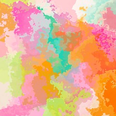 abstract stained pattern texture background in sweet pastel color spectrum - modern painting art
