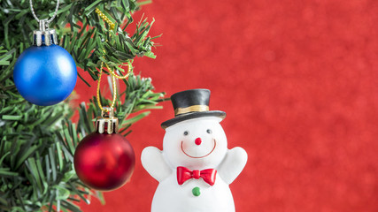 Christmas tree decoration background 14