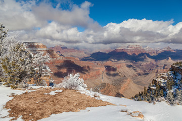 Winter at the South Rim Grand Canyon