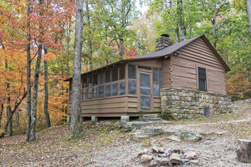 DeSoto State Park Cabin