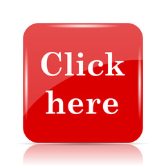 Click here icon