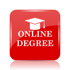 Online degree icon