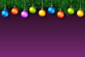 Christmas or New Year Background