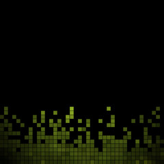 abstract vector square pixel mosaic background