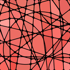 abstract vector stained-glass mosaic background