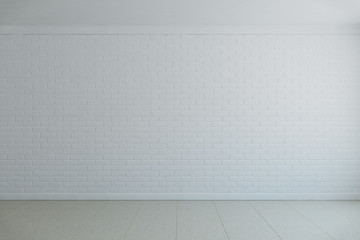 White brick wall