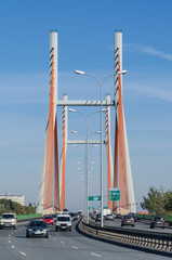 Obraz premium Most Siekierkowski