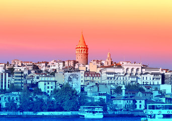 Fototapeta premium Photo Galata Tower