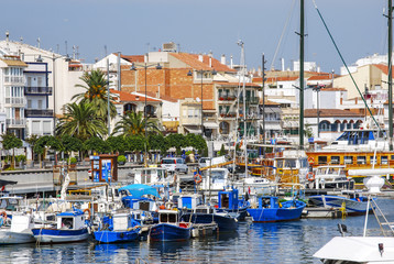 Fototapeta na wymiar Puerto de Cambrils