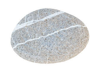 Pebbles, isolated on white background