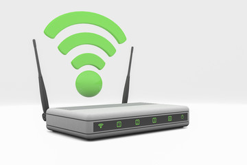 An internet wireless router