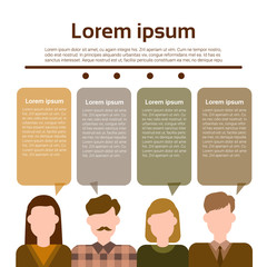 Graph Set Human Resources Infographic Icon Business Network Chart Flat Vector Illustration