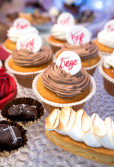 
Baking cupcakes, meringue