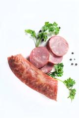 sausage isolate image
