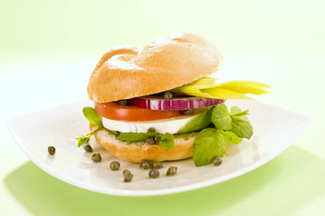 sandwich with cheese  