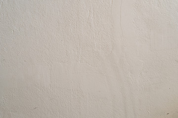 White painted concrete wall