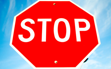 Really convincing stop sign