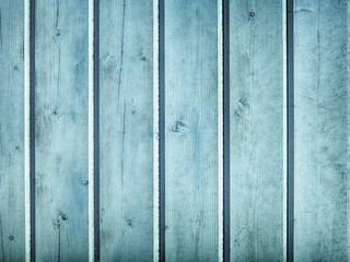 Background from old shabby wooden boards. Turquoise wood texture