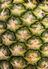 Fototapeta premium Close up texture pineapple background