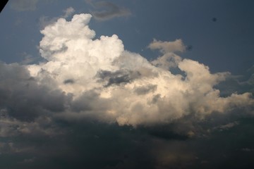 Fototapeta na wymiar gros nuages