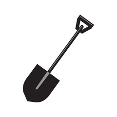 shovel flat icon