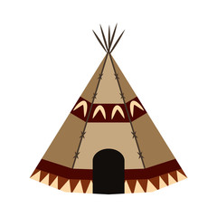 yurt flat icon