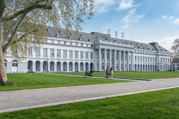 Picture of the residenzschloss in Koblenz