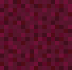 Abstract Geometric Background With Dark Shade Of Red Squares