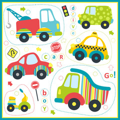 pattern car