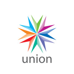 Fototapeta na wymiar vector logo union