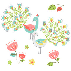 pattern peacock