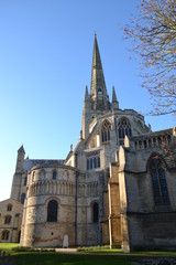 Fototapeta na wymiar norwich cathedral 
