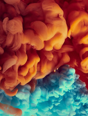 Abstract paint splash background