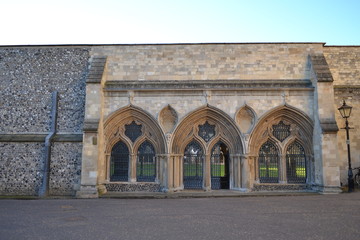 Fototapeta na wymiar cathedral doors 