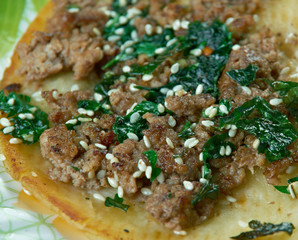 Levantine food  Manakish