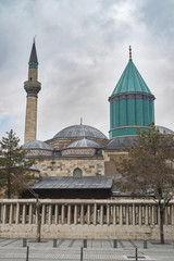 Fototapeta na wymiar Mevlana museum in Konya, Turkey