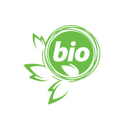 vector logo bio