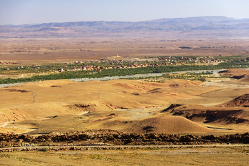 Alpine landscape in the Atlas mountains, Morocco, Africa