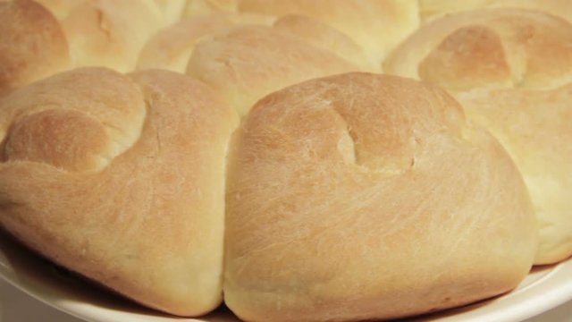 Fresh wheat bread fresh from the oven.