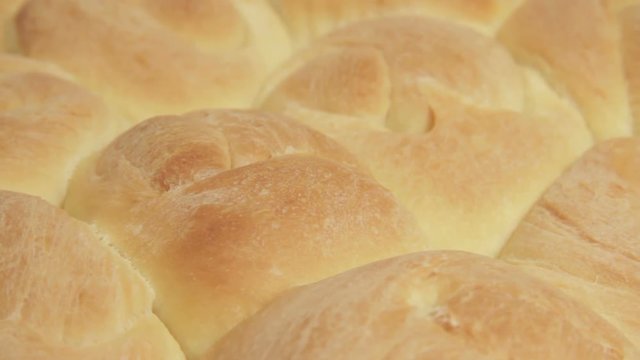 Fresh wheat bread fresh from the oven.