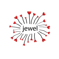 vector logo jewel