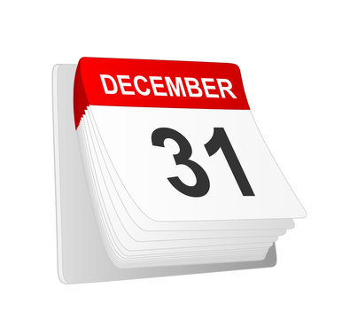 December 31 Calendar