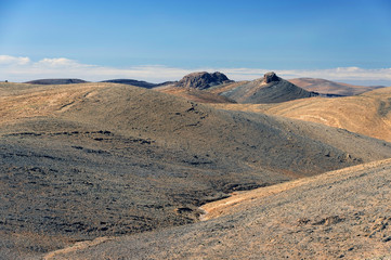 Alpine landscape in the Atlas mountains, Morocco, Africa