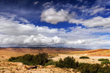 Alpine landscape in the Atlas mountains, Morocco, Africa