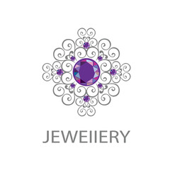 vector logo jewel