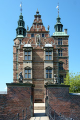 Fototapeta na wymiar Entrance to Rosenborg Castle Copenhagen