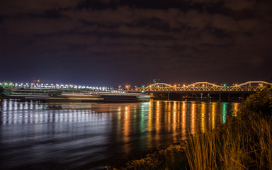 Obraz premium Am0 Hafen von Ludwigshafen