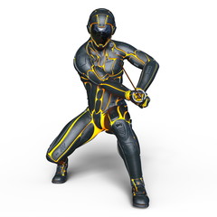 サイボーグ剣士