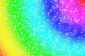 Abstract rainbow bokeh background