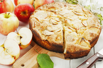 Homemade  apple pie